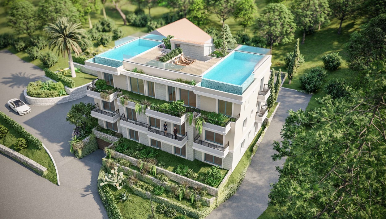 Image of Apartment in new building - 2 Bedrooms - 2 Bathrooms for Sale in Kotor-Dobrota-Montenegro, Image 1